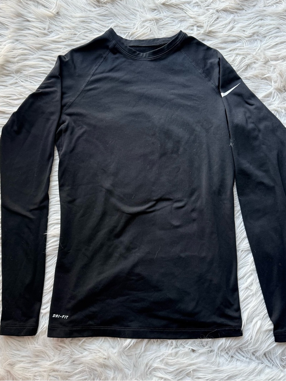 Nike Pro Combat Dri-FIT Compression Thermal Long Sleeve Top Black Women’s Medium